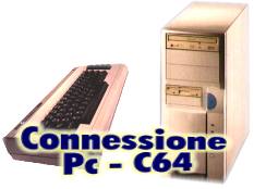 CONNESSIONE PC C64