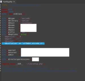 File config Moodle